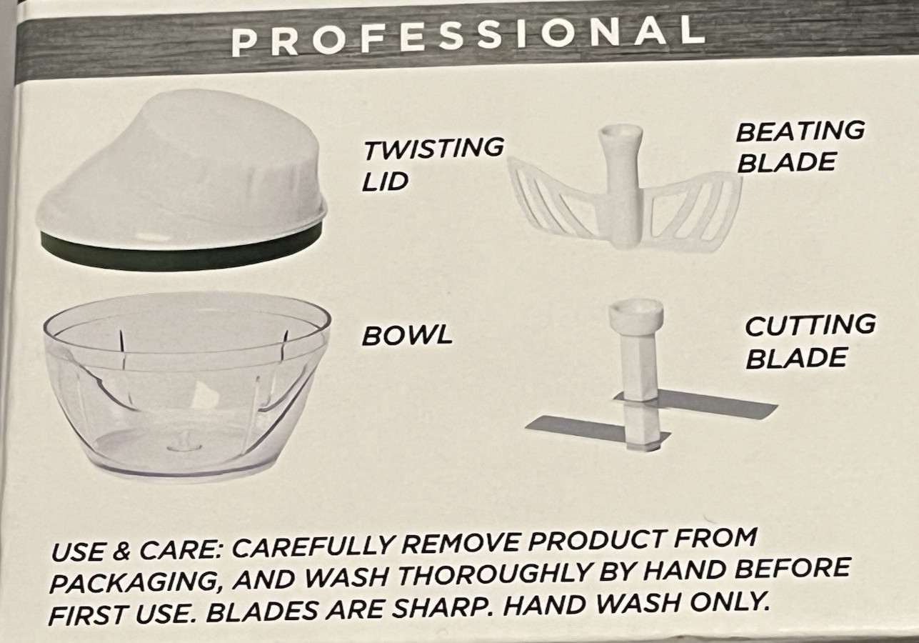 Food Processor Chopper Blender Beater Attachment Manual