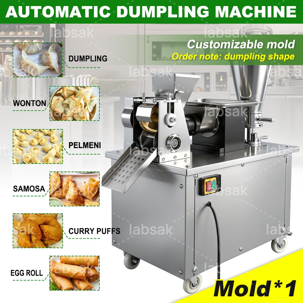 Commercial Dumpling Maker Stainless Steel Samosa Empanada Gyoza Machine Kitchen
