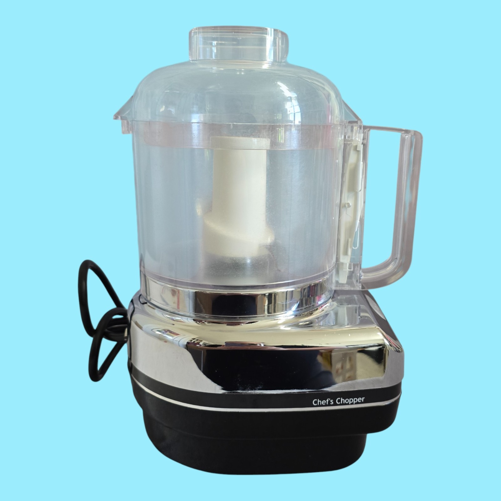 Kitchen Aid Chef’s Chopper Series Food Processor KFC3100 Chrome TESTED & WORKS!