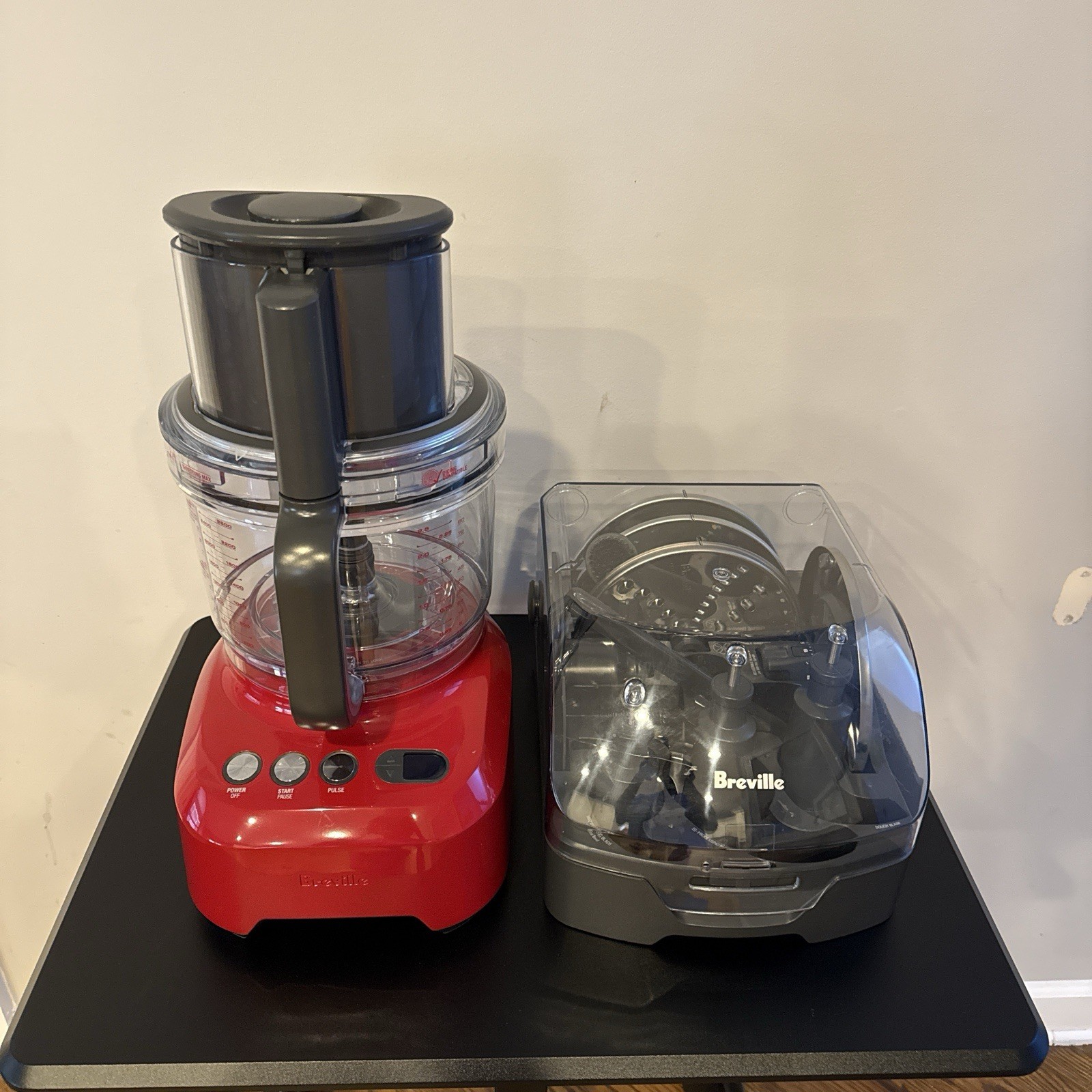 Breville Sous Chef Pro 16-Cup Food Processor BFP800CBXL/A Red With Accessories