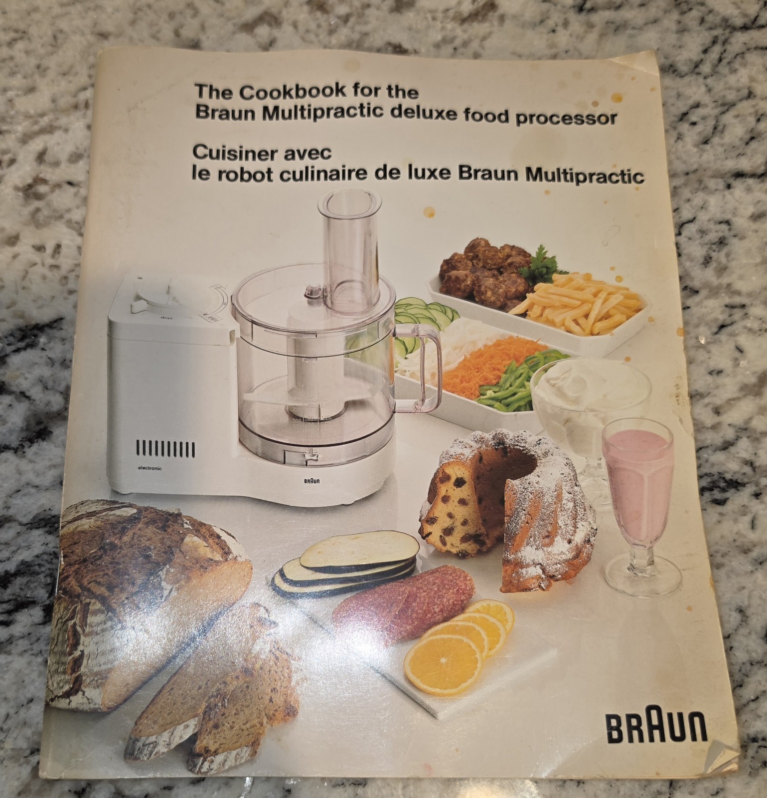 VTG Braun Multipractic Deluxe Food Processor 4262 Germany w/ Accessories Tested