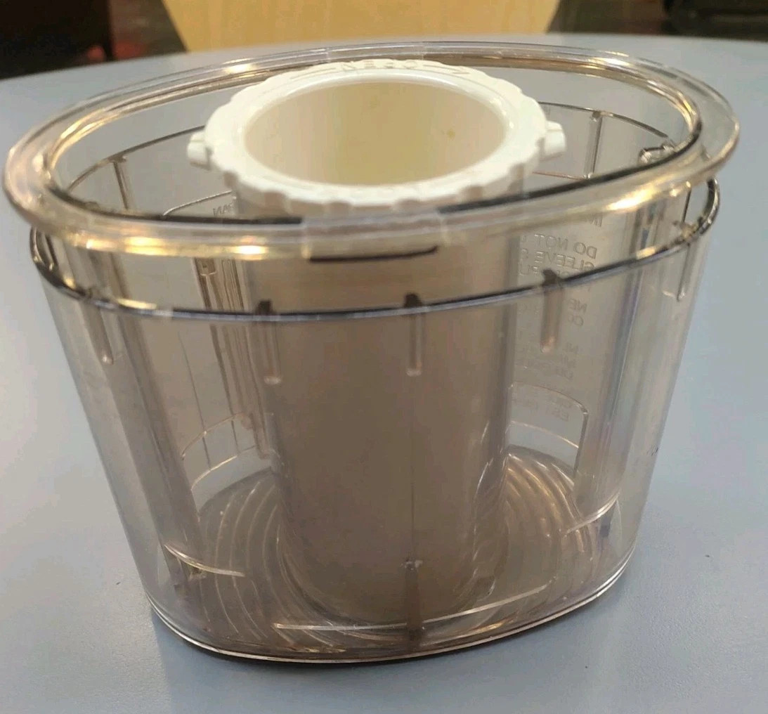 Cuisinart DLC-10 Assembly w/ Pusher Amber Replacement Part DLC-118B and DLC-117B