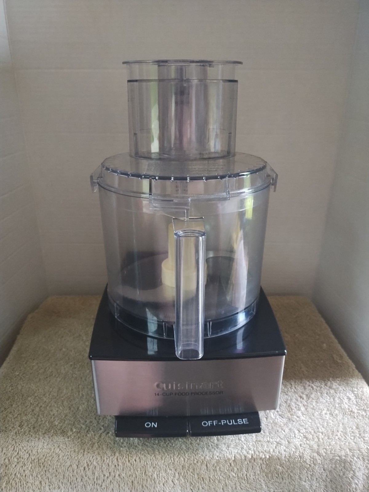 Cuisinart 14-Cup Food Processor Brushed Stainless Black DFP-14BCN Type 33