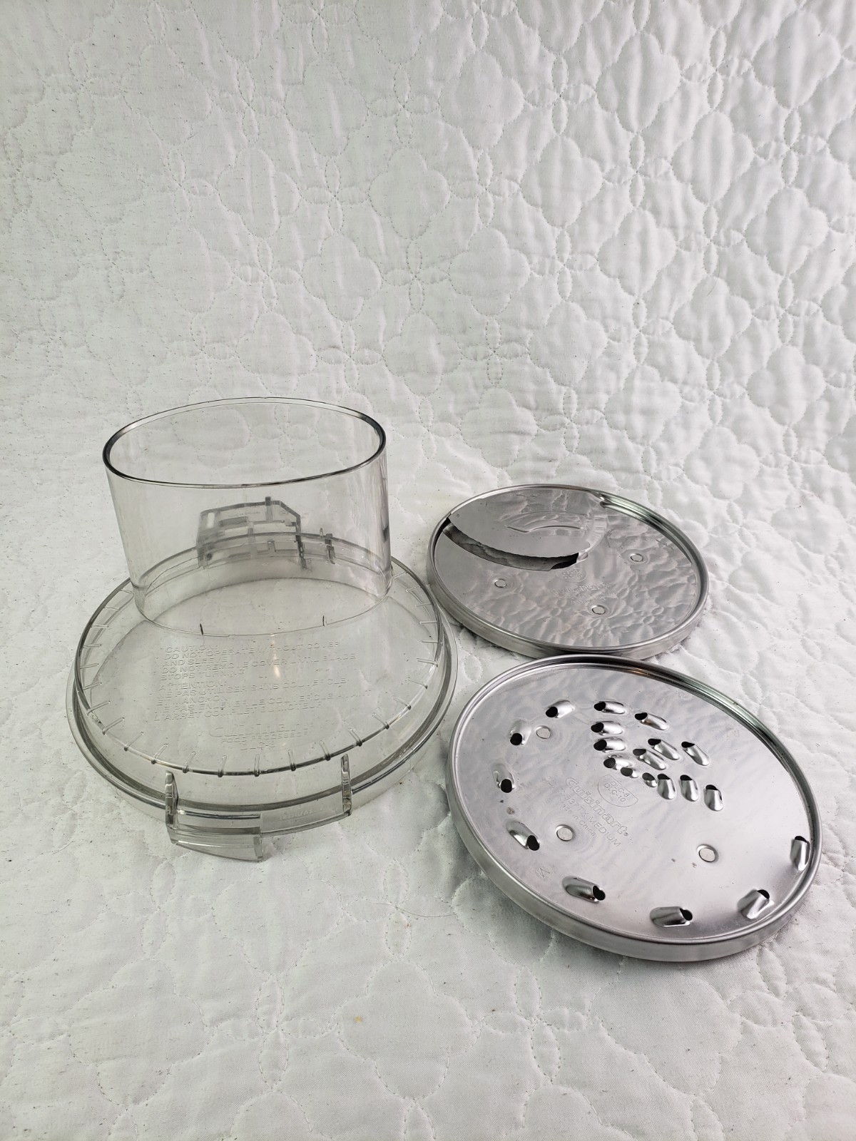 CUISINART Food Processor DLC-8 Amber Lid DLC-844TX DLC-837TX Replacement 3 pcs