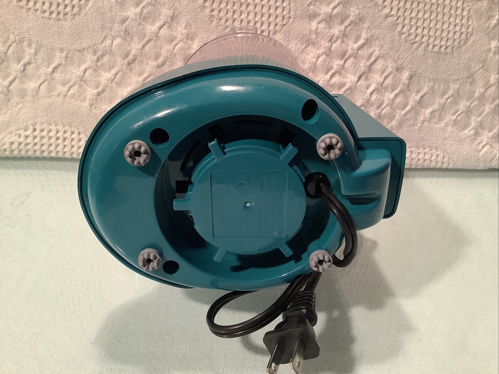 Cuisinart Mini Prep Plus Turquoise Aqua Blue 4 Cups DCL- 2A