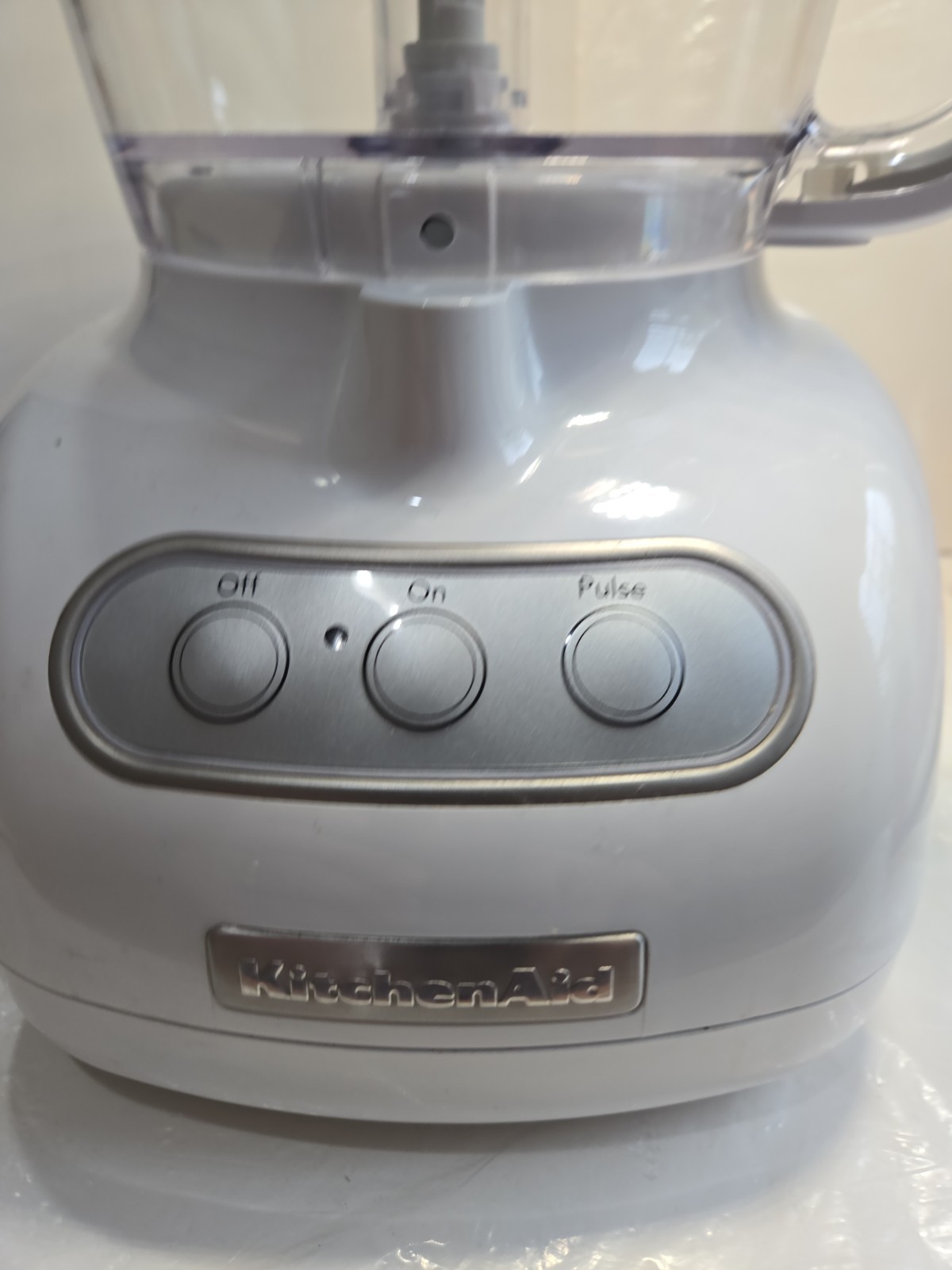 White Kitchen Aid Household Food Processor- Model KFP715WH2