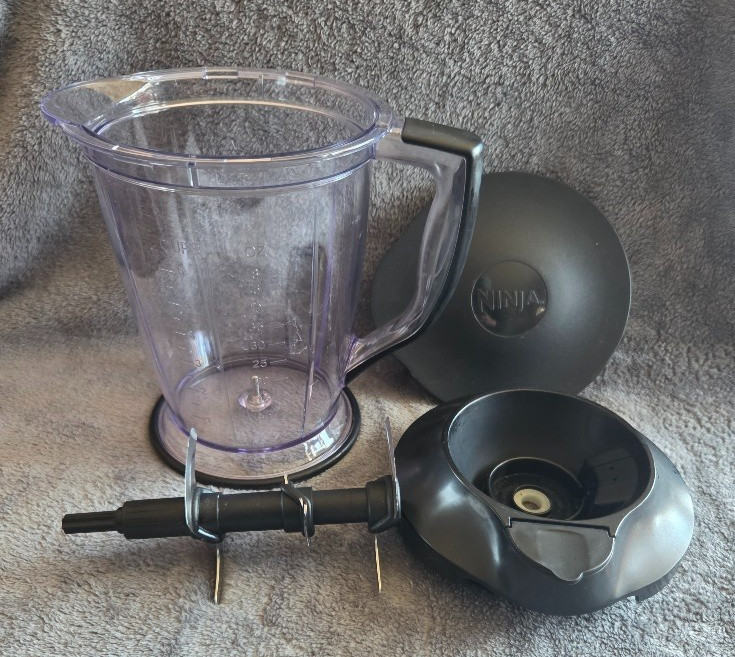 Ninja Master Prep 48 oz Processor Blender Pitcher Bowl, Lid, Blade, Adaptor