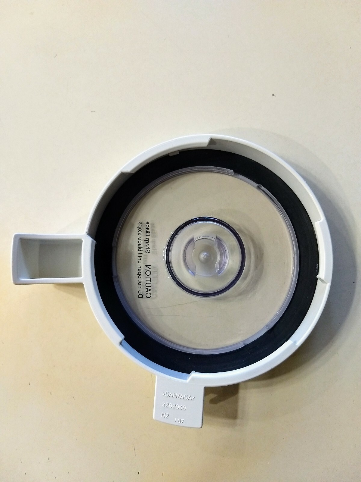 Braun Combimax Small Work Bowl Lid w/Gasket Seal 650 K600 K650 K750 Part