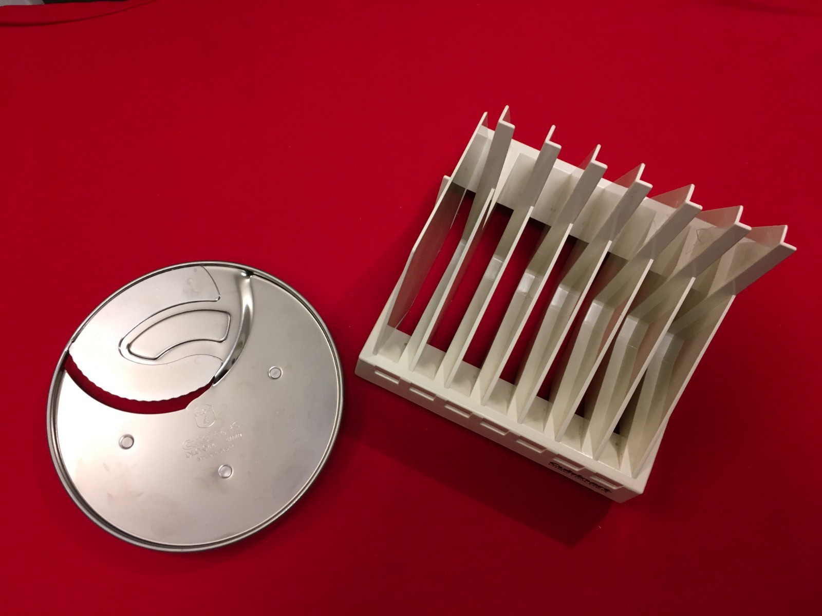 Cuisinart – DLC-077 disc holder and DLC-044 4MM disc