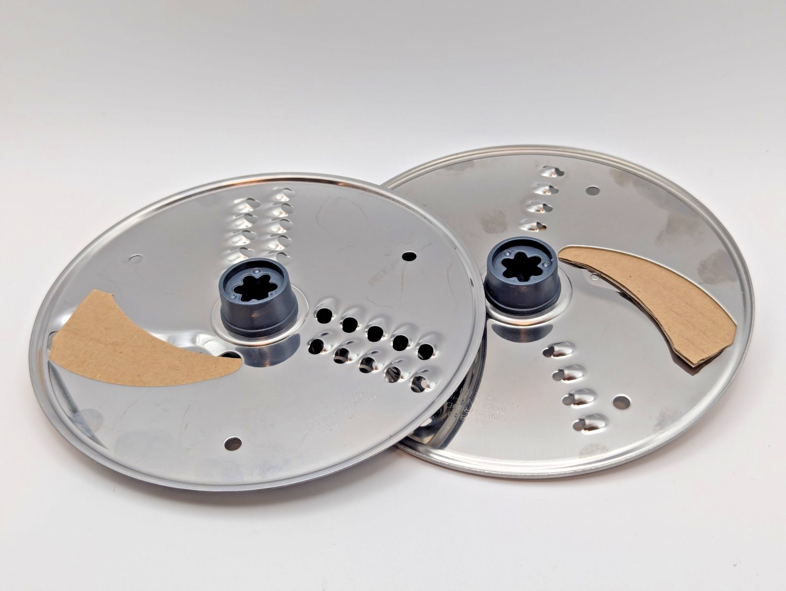 Cuisinart FP-8 Food Processor Slicing Discs Fine FP-8FD & Medium FP-8MD NEW