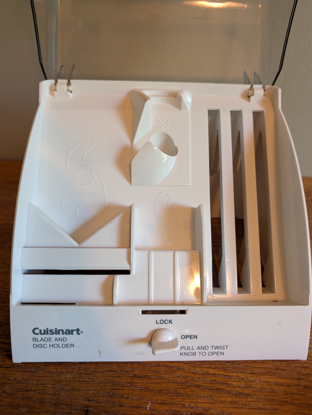 Cuisinart Blade And Disc Holder BDH-2 Food Processor Accessory Storage Organize
