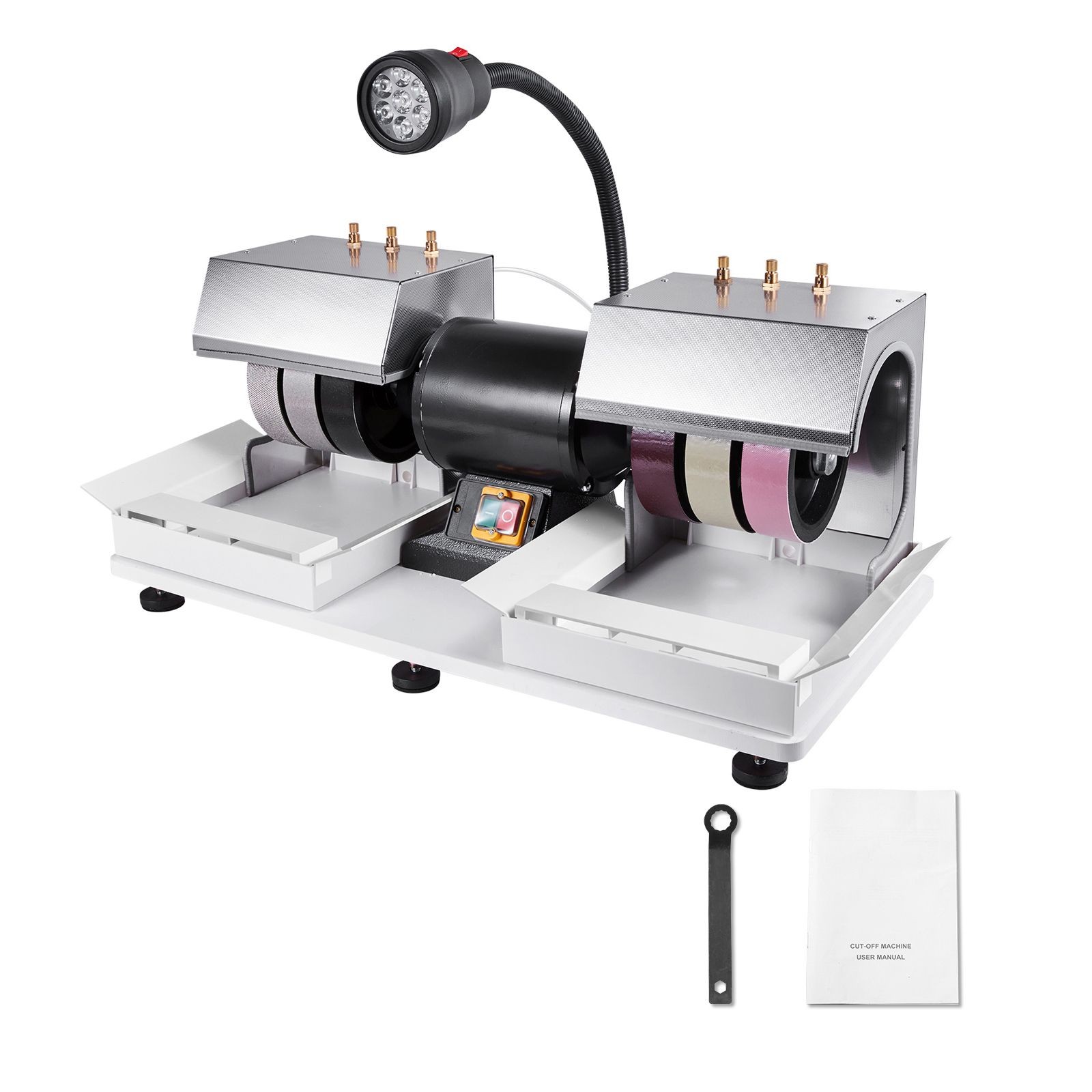 Stainless Steel Vegetable Slicer: 550W, 1600 RPM, 3 Shred & 2 Slice Disks