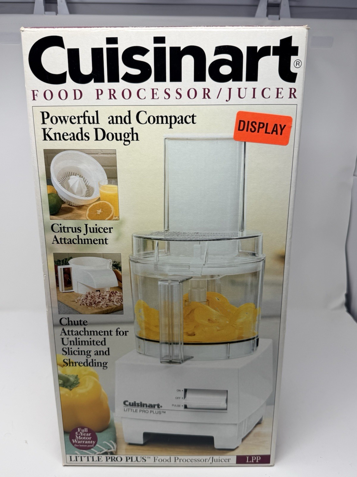 Cuisinart Little Pro Plus 3 Cup Food Processor w Accessories LLP