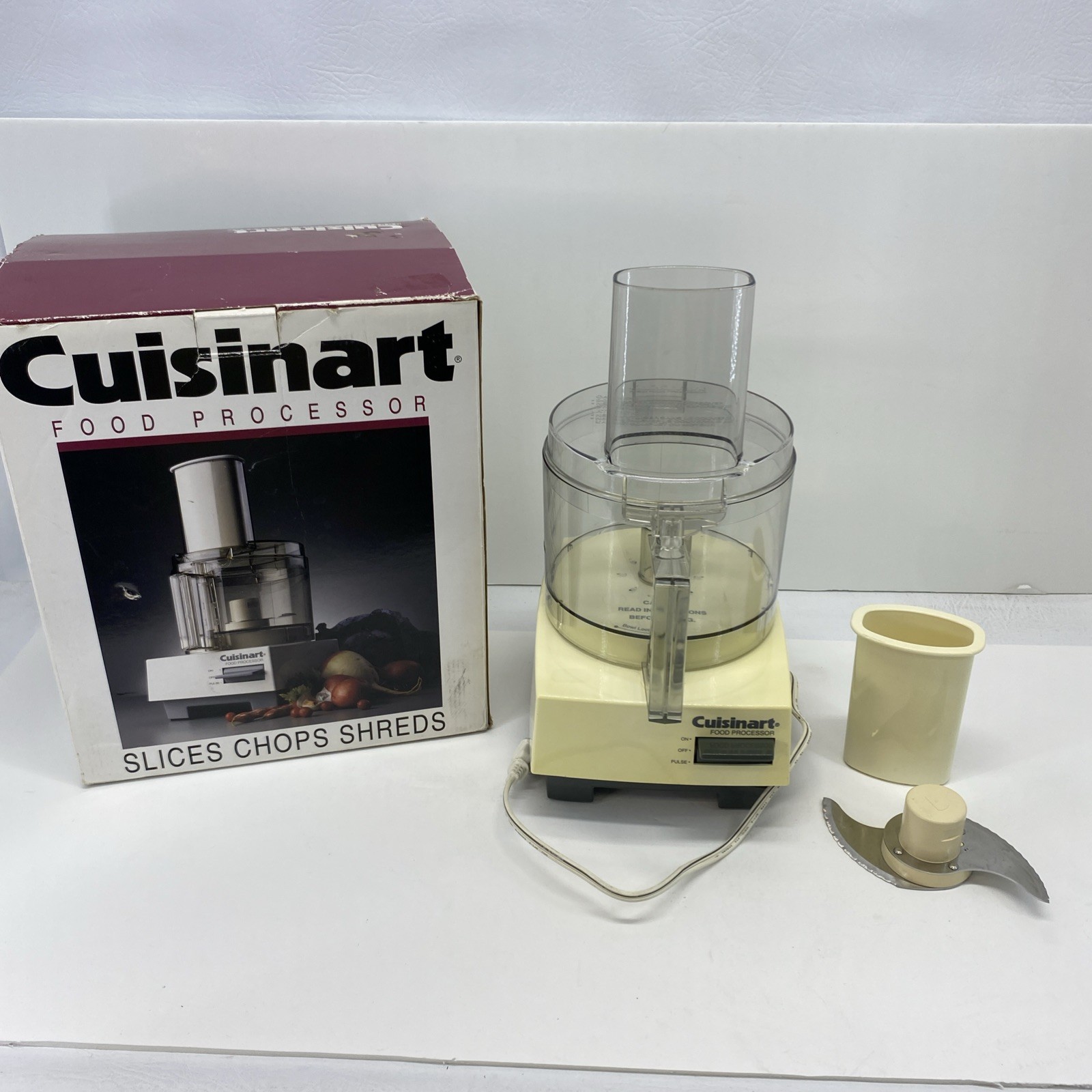 Cuisinart DLC-5 Food Processor Slices Chops Shreds Works See Description