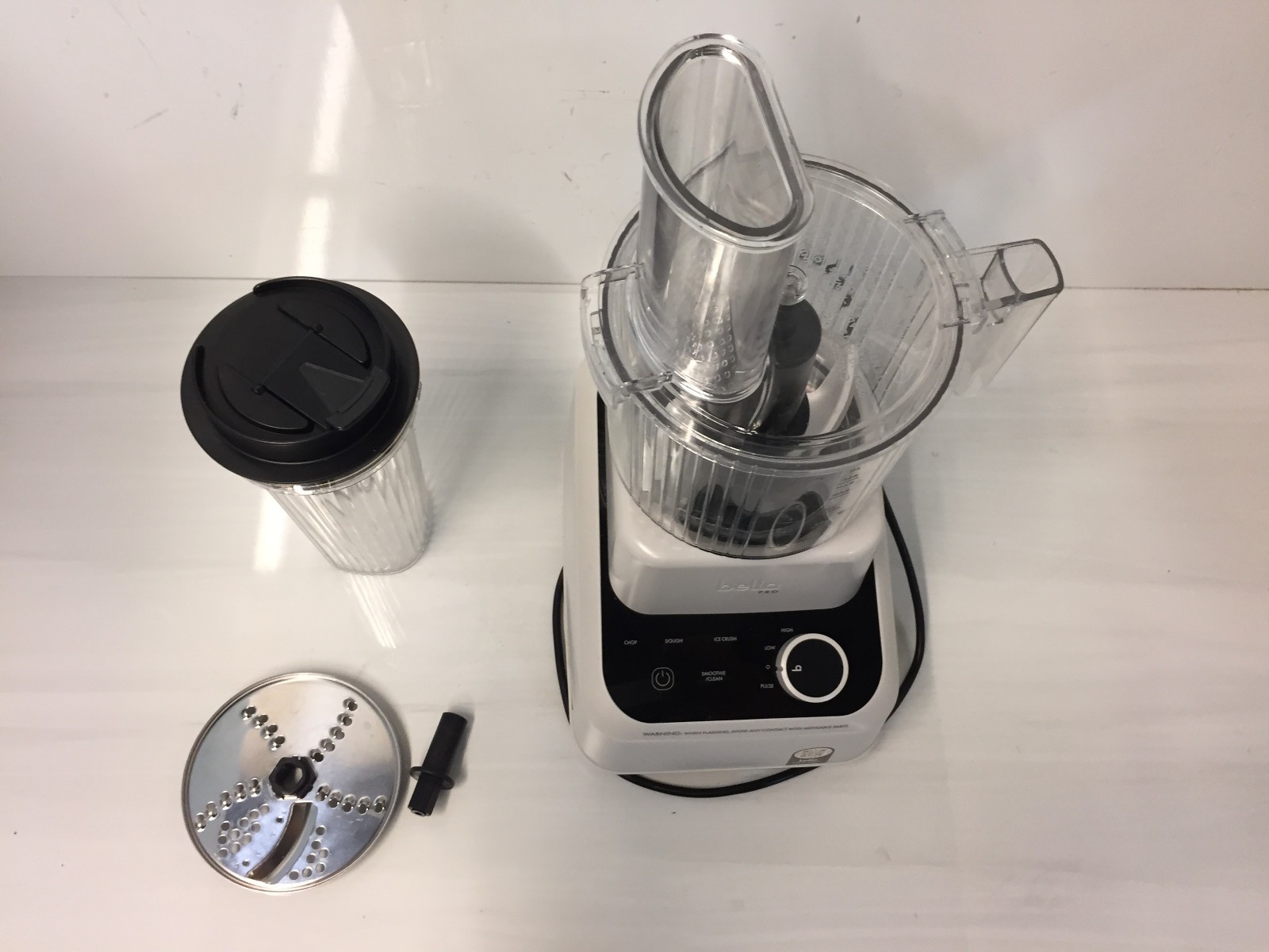 Bella Pro FD-8003 Masterblend Prep System 1200W Food Processor (No 70oz Pictcher