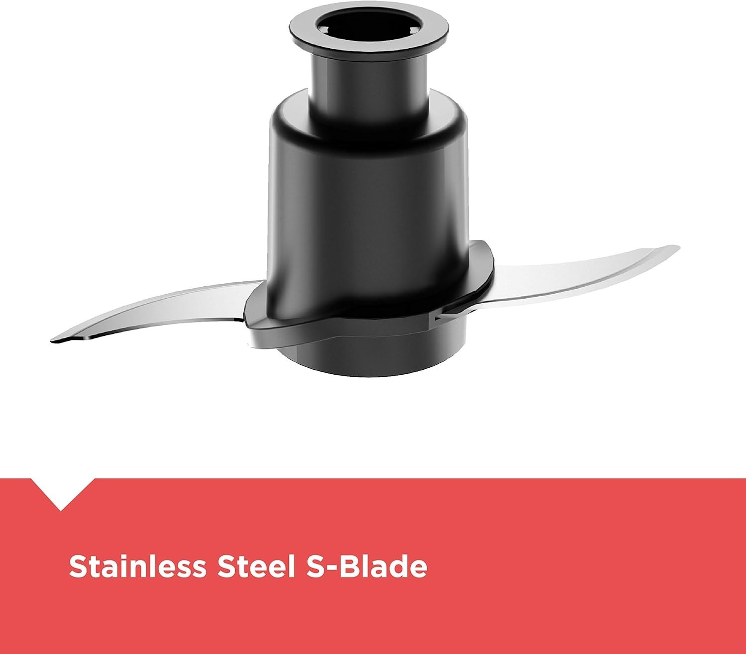 3-in-1 8-Cup Food Processor Stainless Steel S-Blade Touch Controls Black