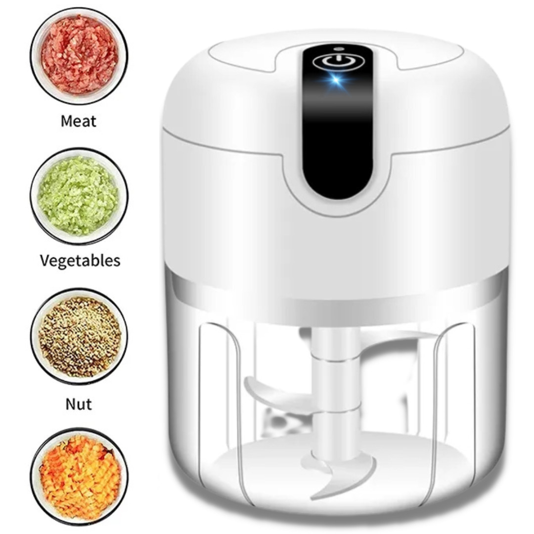 Picadora De Verduras Picador De Vegetales Licuadora Cortador Verduras Electrico