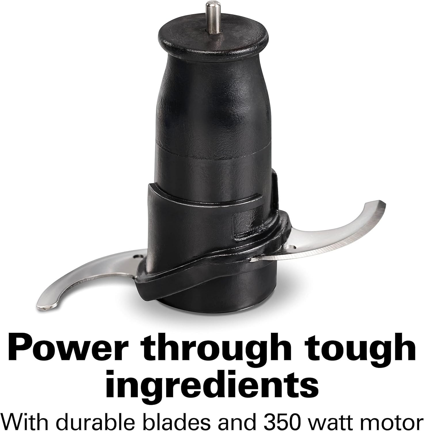 Electric Vegetable Chopper & Mini Food Processor 3 Cup 350 Watts Mincing Black