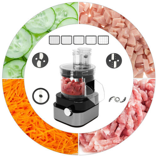 110V Electric Food Processor Vegetable Chopper Grinder Machine Commercial Home