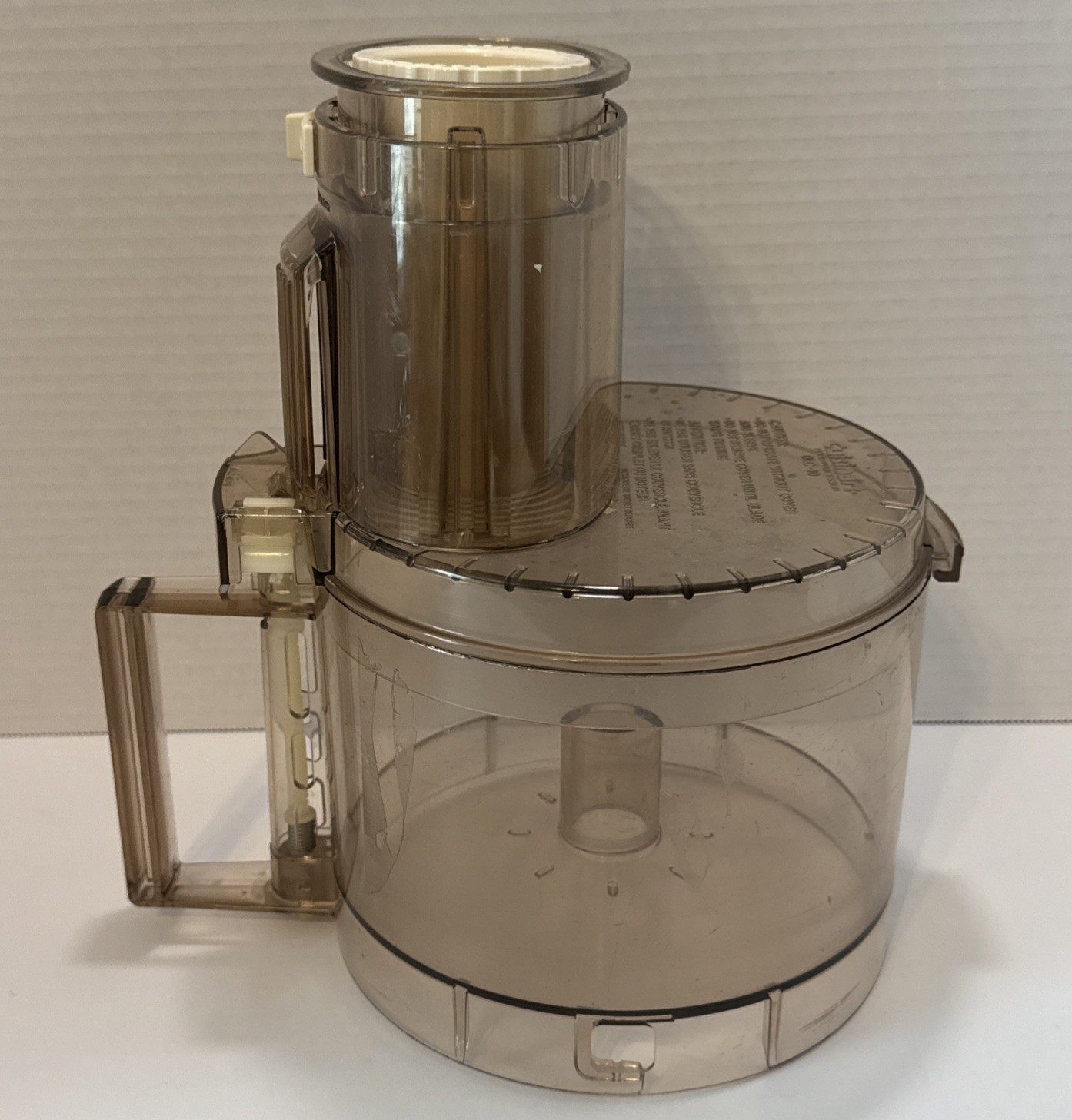 VTG Cuisinart DLC-10 Plus Replacement Work Bowl, Lid, Chute, & Pusher OEM Parts