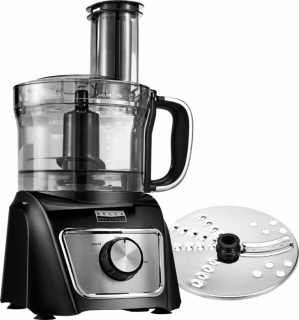 Bella Pro Series 8-Cup 500W Food Processor – Black