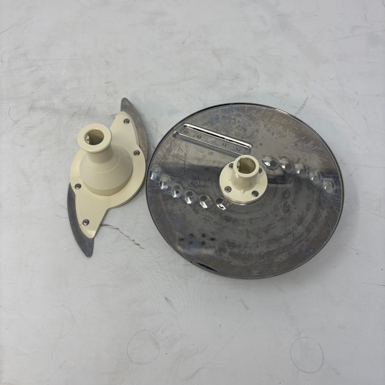 VINTAGE GE General Electric Food Processor D5FP1 PARTS Blades Chopping Disk OEM