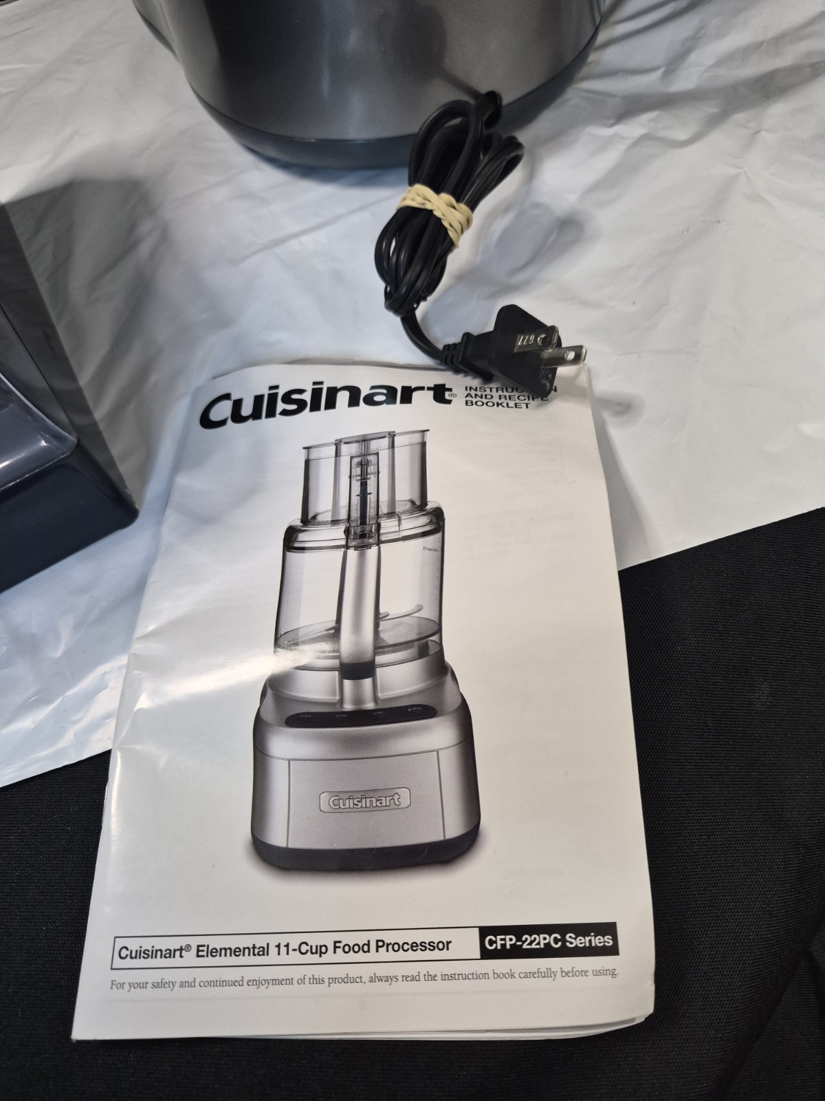 Cuisinart Elemental 11 Cup Food Processor With Attachments & Storage CFP-22