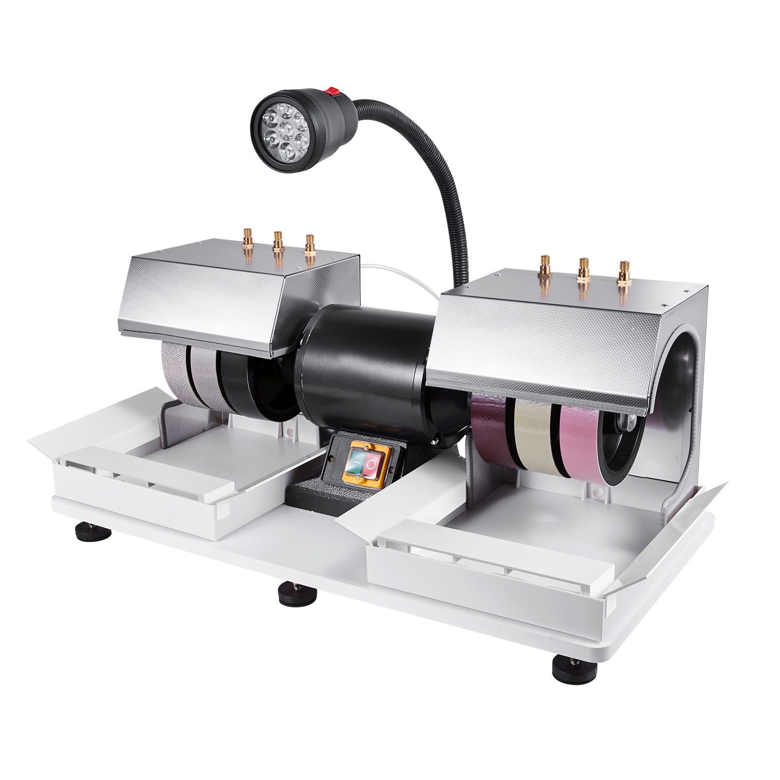 Stainless Steel Vegetable Slicer: 550W, 1600 RPM, 3 Shred & 2 Slice Disks