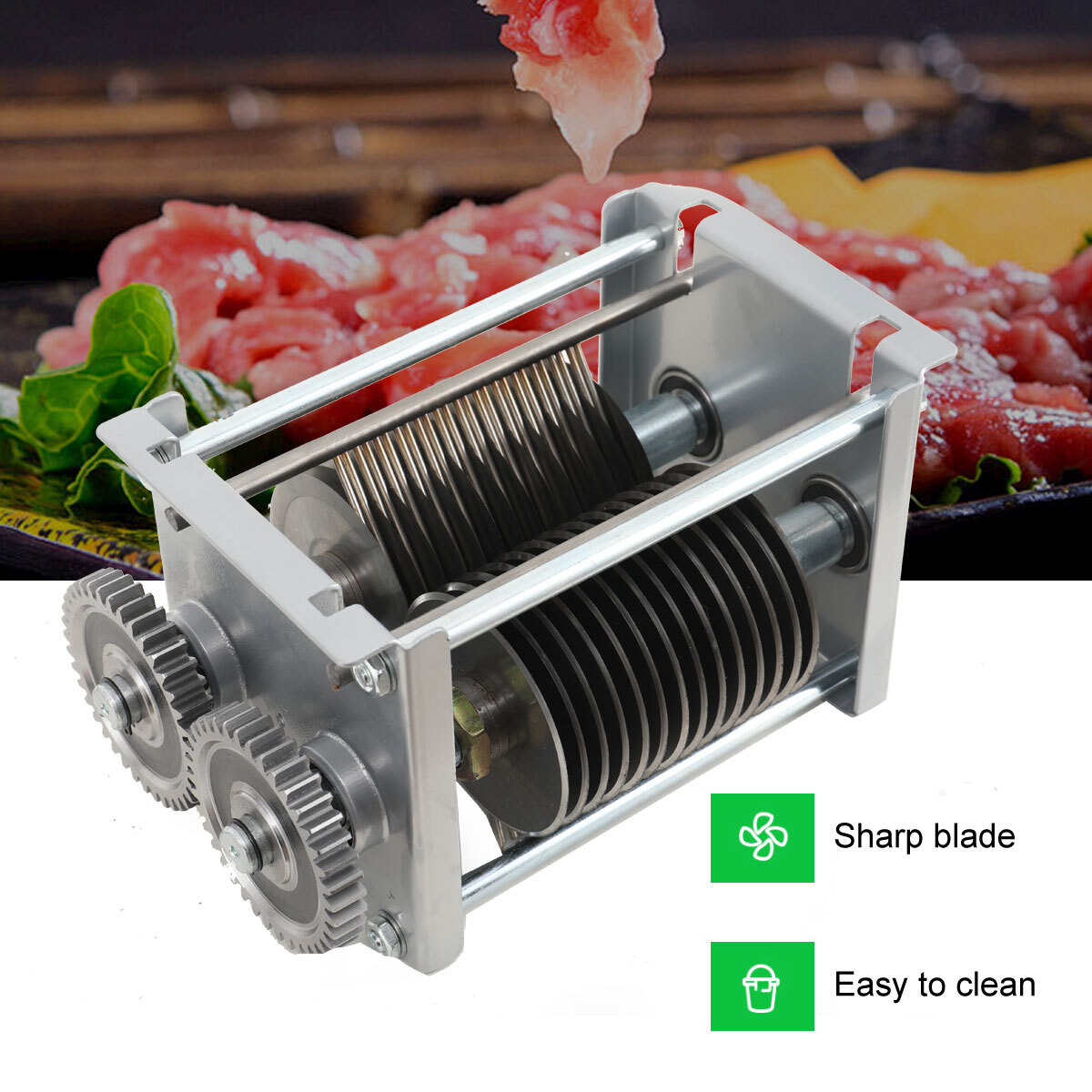 7mm Blade For 110V QE Meat Cutting Machine Meat Slicer Cutter Blade Replacement