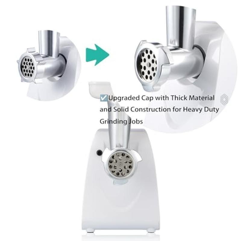 Electric Meat Grinder & Sausage Maker 1HP 1000W Stainless Steel Blade 3 Plates