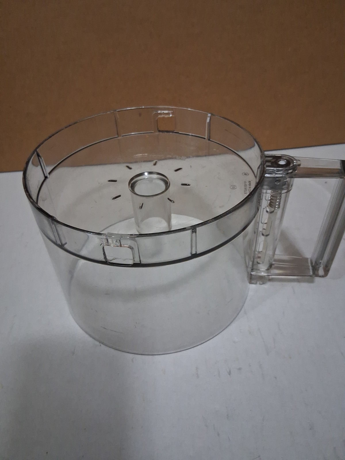 Cuisinart Classic Food Processor Work Bowl DLC-10 (118BGTX) w Lid NO Stuffer!