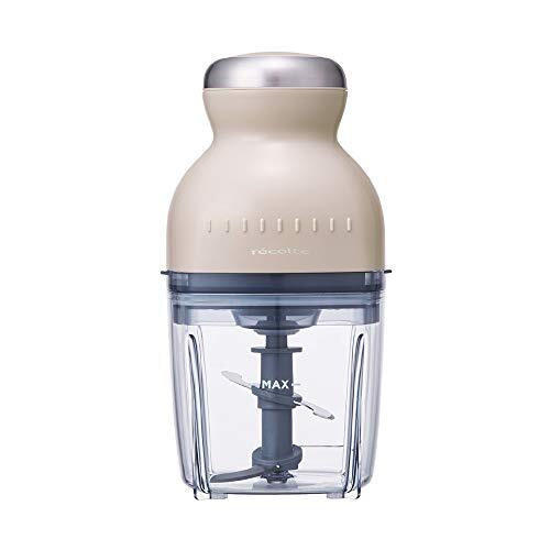 Recolte Capsule Cutter Bonne RCP-3 Cream White 100V Food Processor Compact