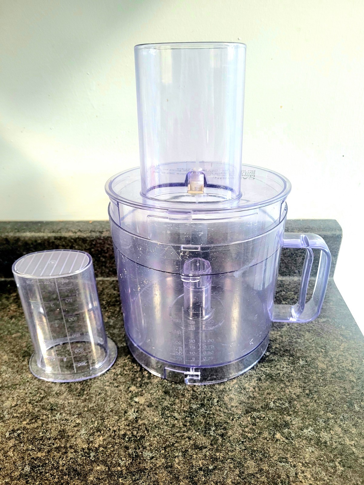 Braun 1000 ML Food Processor Work Bowl Lid Pusher 4243 4258 4259 4261 4262 OEM