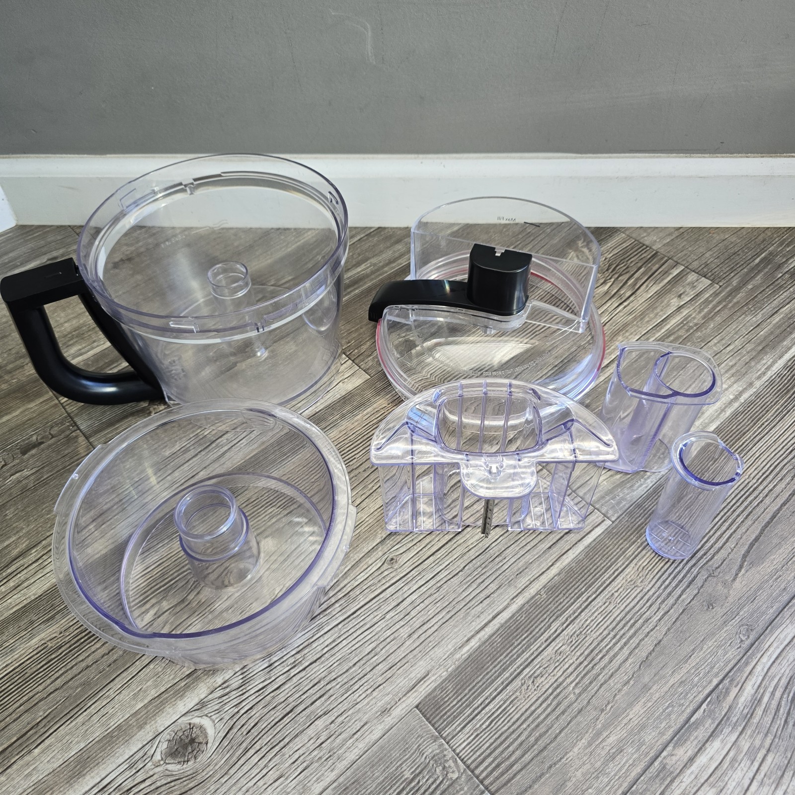 KitchenAid Food Processor Work Bowl 13 C And 3 in One Feed Tube KFP1333 KFP1344