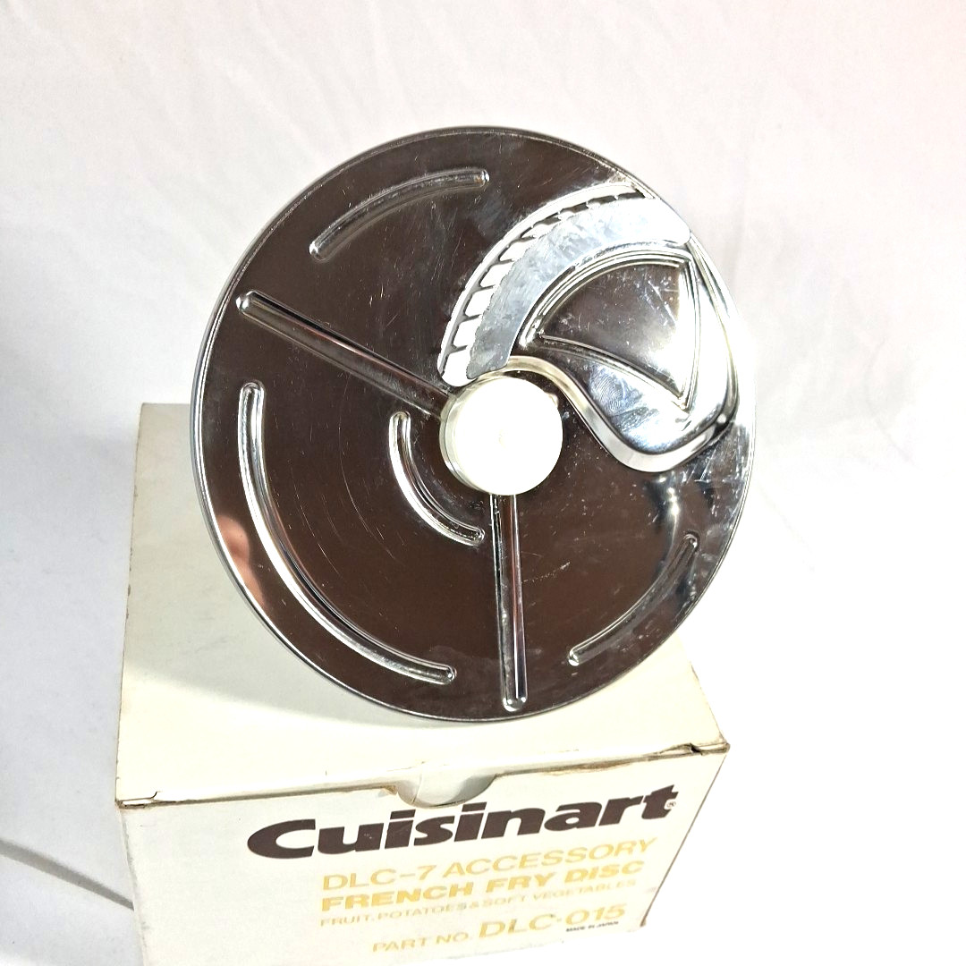 Vintage Cuisinart DLC-7 French Fry Cut Disc Blade Series DLC-015 Japan w/box