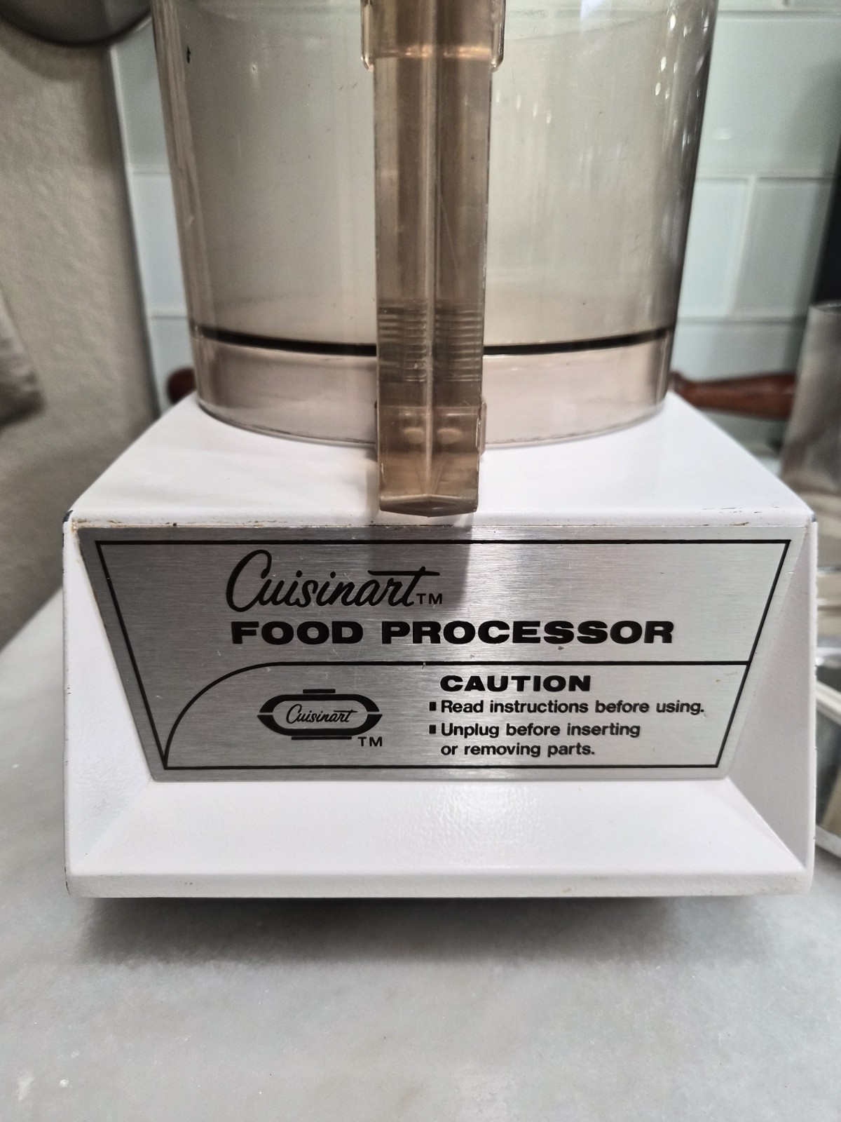 VTG Cuisinart Food Processor Original Model CFP 5A Made in France Tested Works