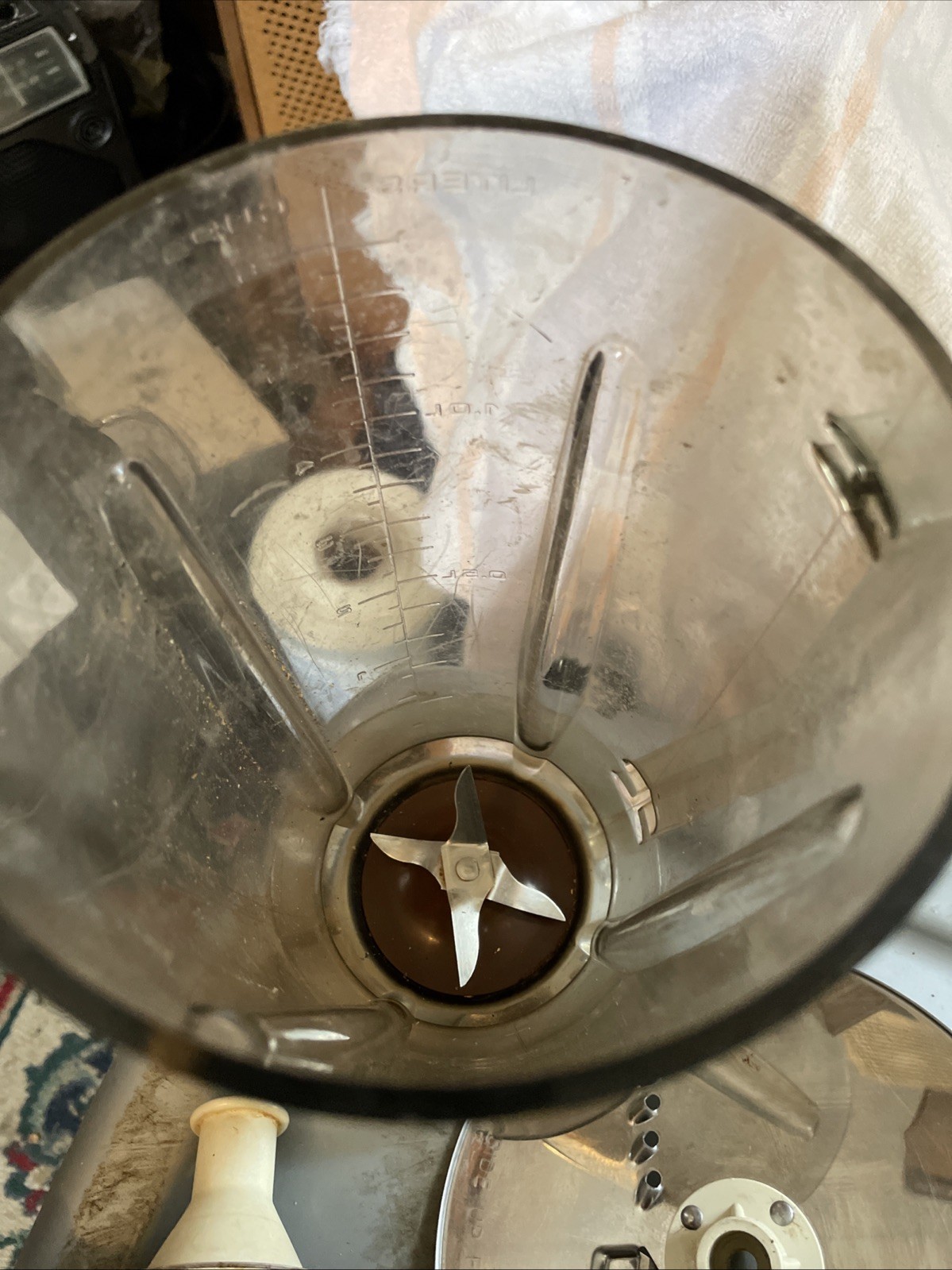 GE Food Processor D1FP2-4202 Bowl, Lid, blade, Pusher Replacement Parts ONLY