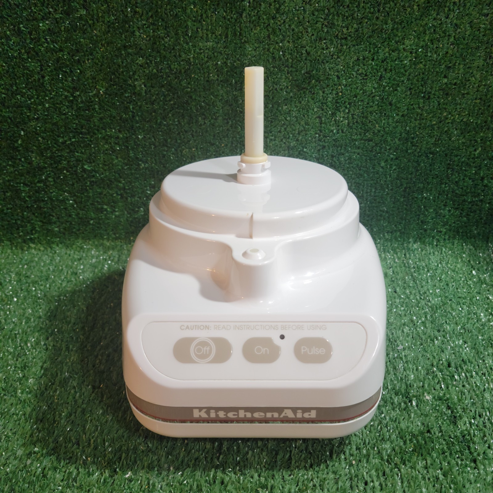 KitchenAid Food Processor MOTOR BASE Only KFP600WH 11-Cup White Tested VIDEO