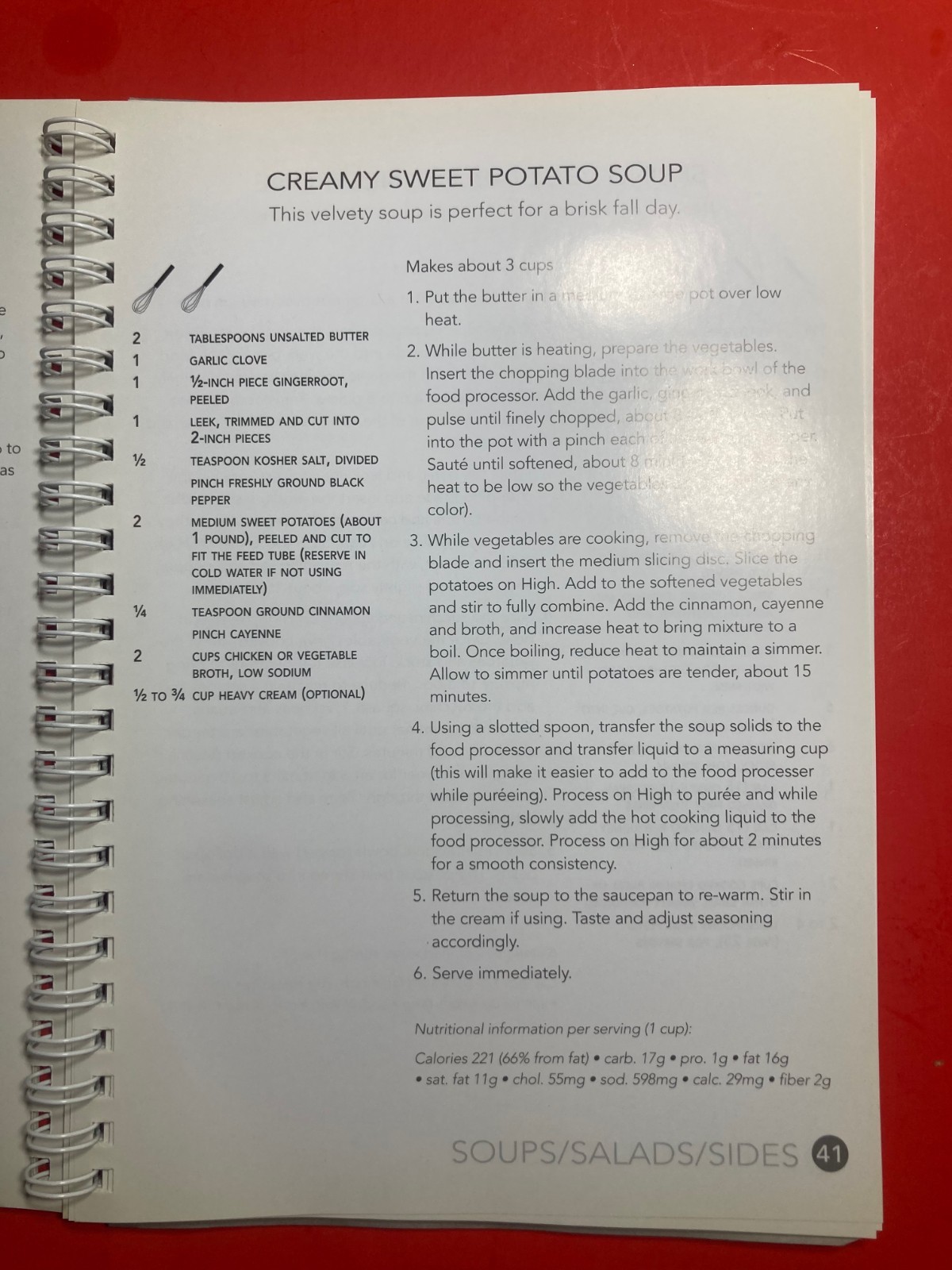 Cuisinart Food Processor FP-8 Manual Instruction and Recipe Booklet Elemental 8