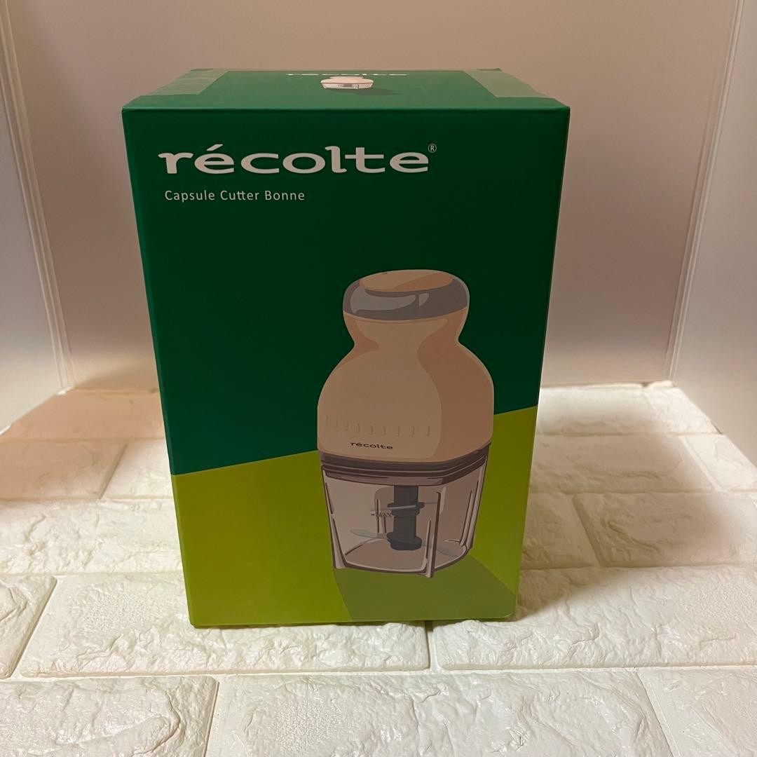 Recolte Capsule Cutter Bonne RCP-8 Cream White 7 roles AC100V 50/60Hz 260W NEW