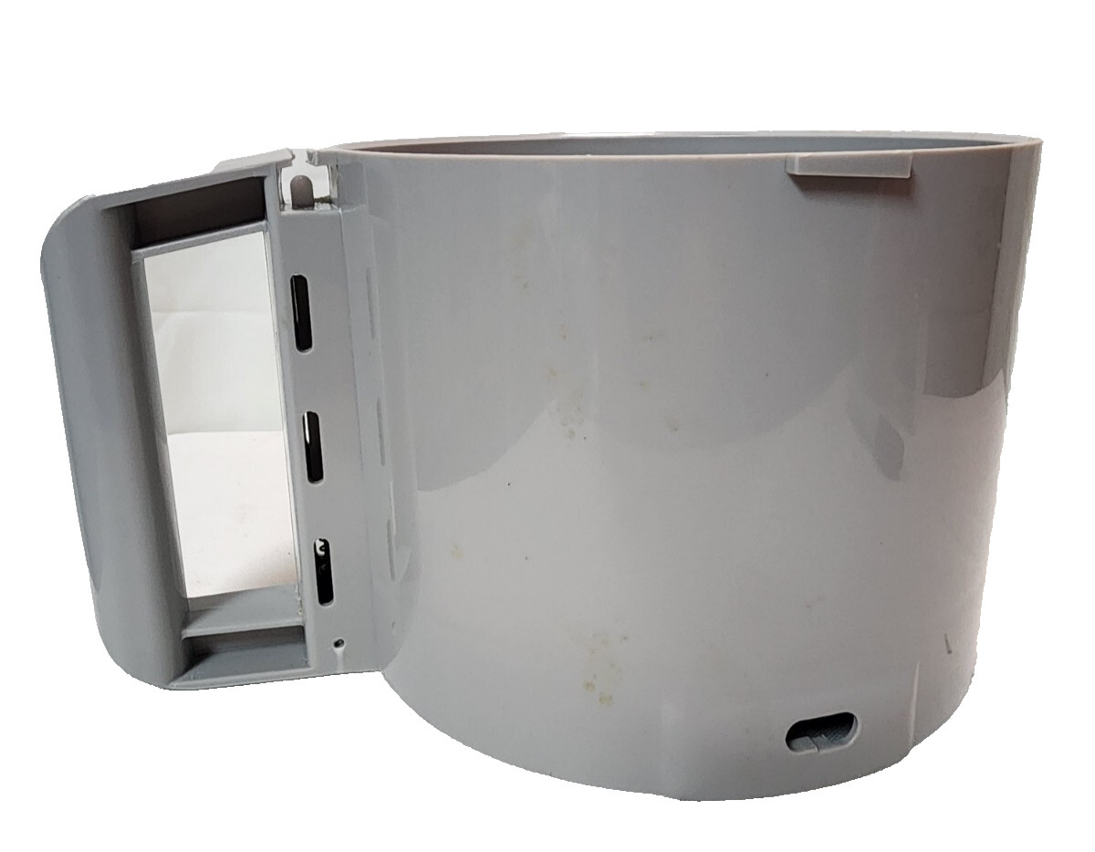 112204 3 Quart Food Processor Cutter Bowl Compatible with Robot Coupe, Gray