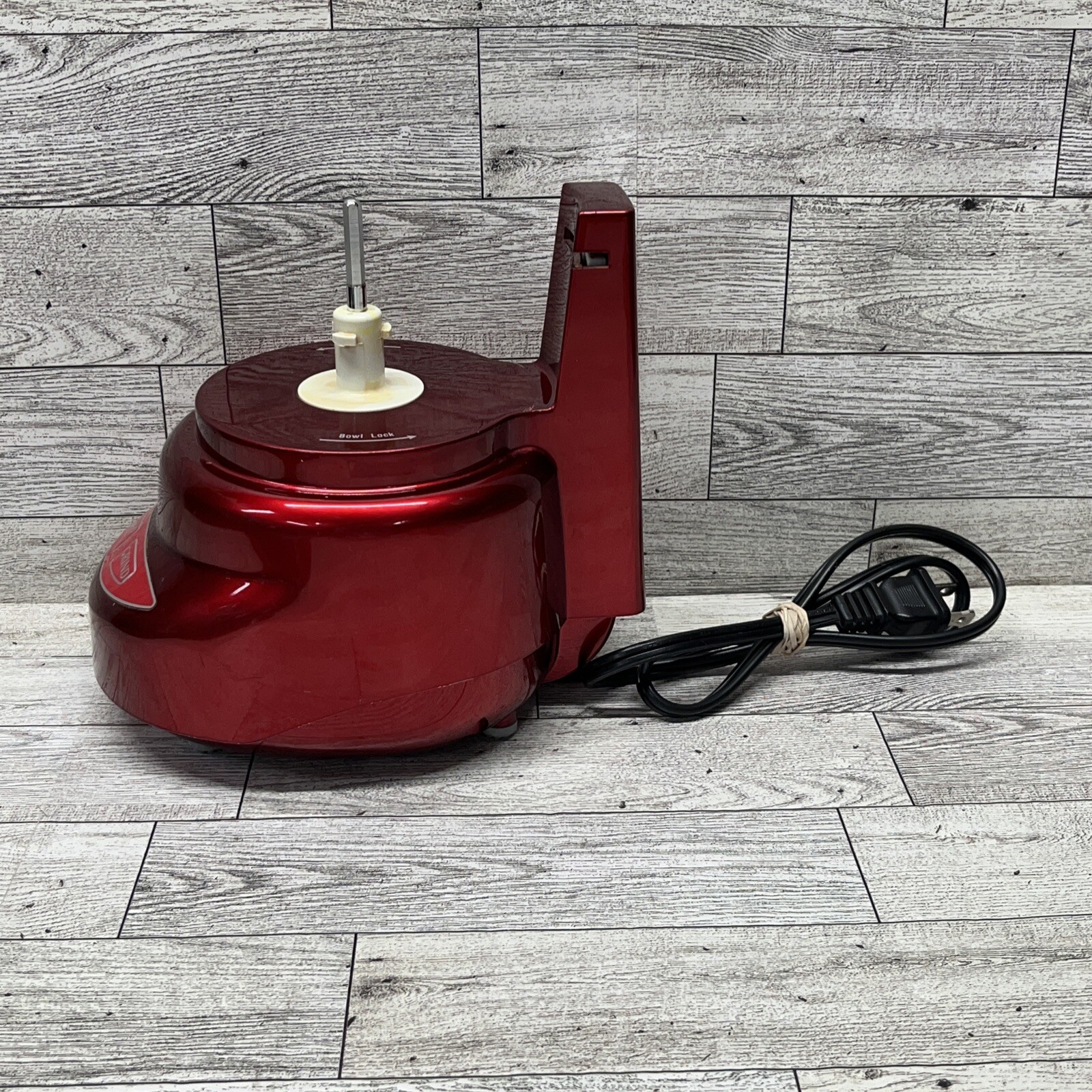 Cuisinart Mini-Prep Plus Replacement Part Metallic Red Base Motor