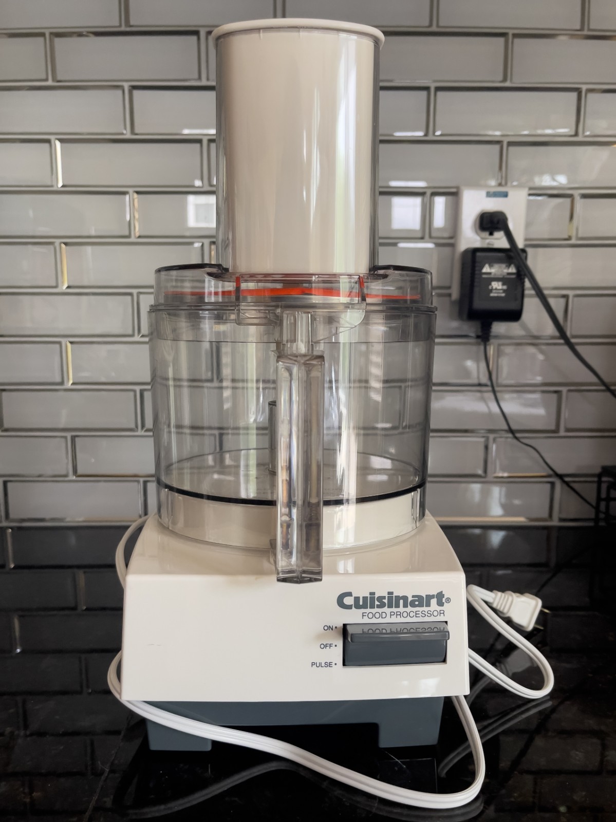 Cuisinart DLC-5 TX Type 25 Food Processor Vintage Bowl Lid Blades Tested Works