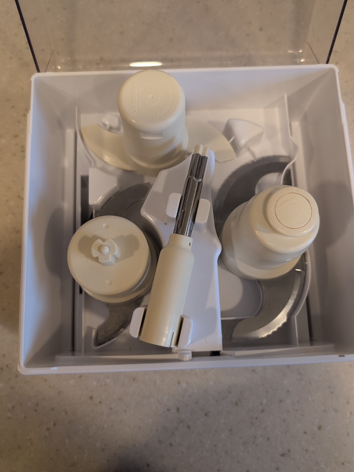 Cuisinart FP-16/14BKSC Food Processor Blade Disc Storage Case accessories