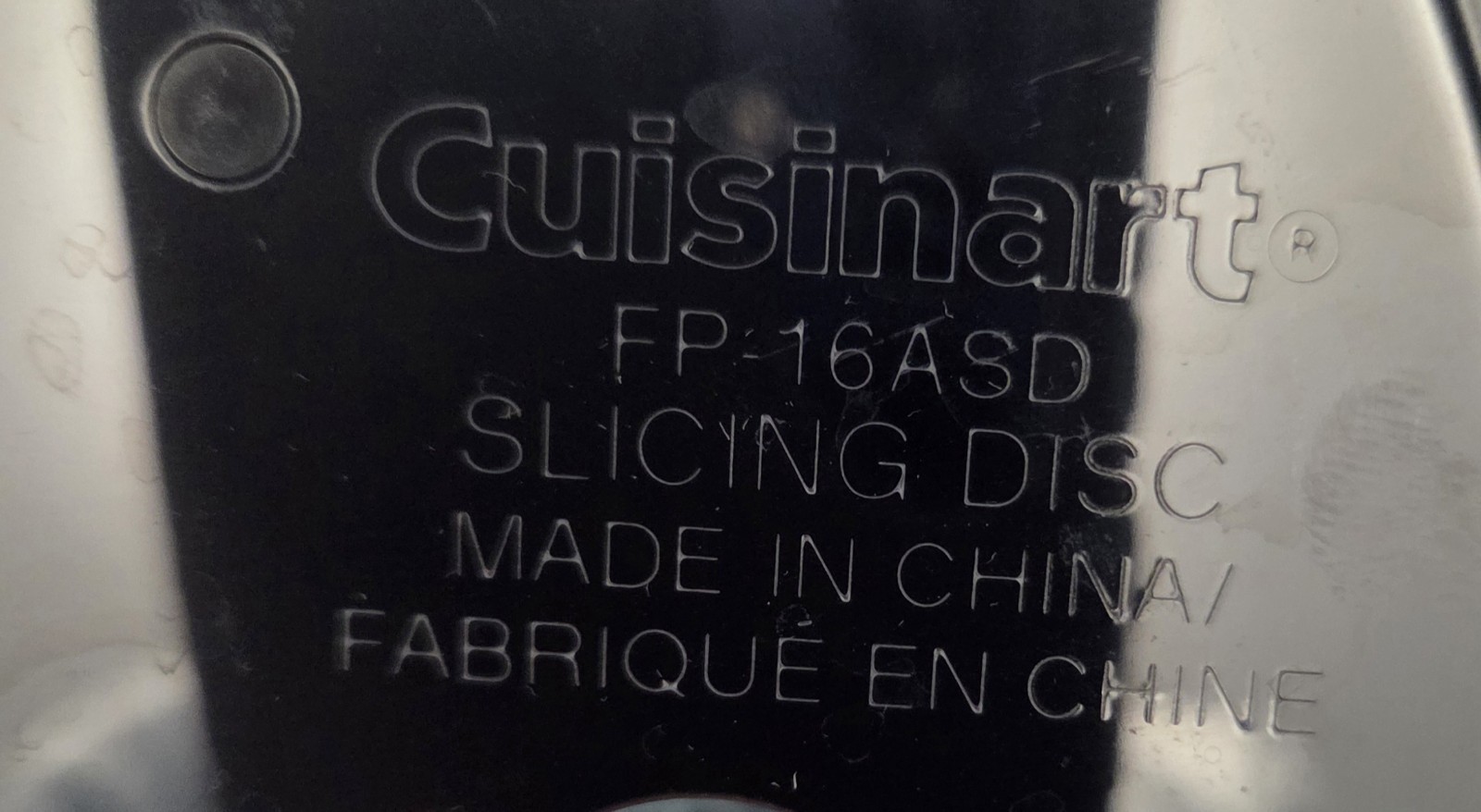 Cuisinart FP-16ASD Slicing Disc FP-16RSD Shredding Disc Replacement Parts