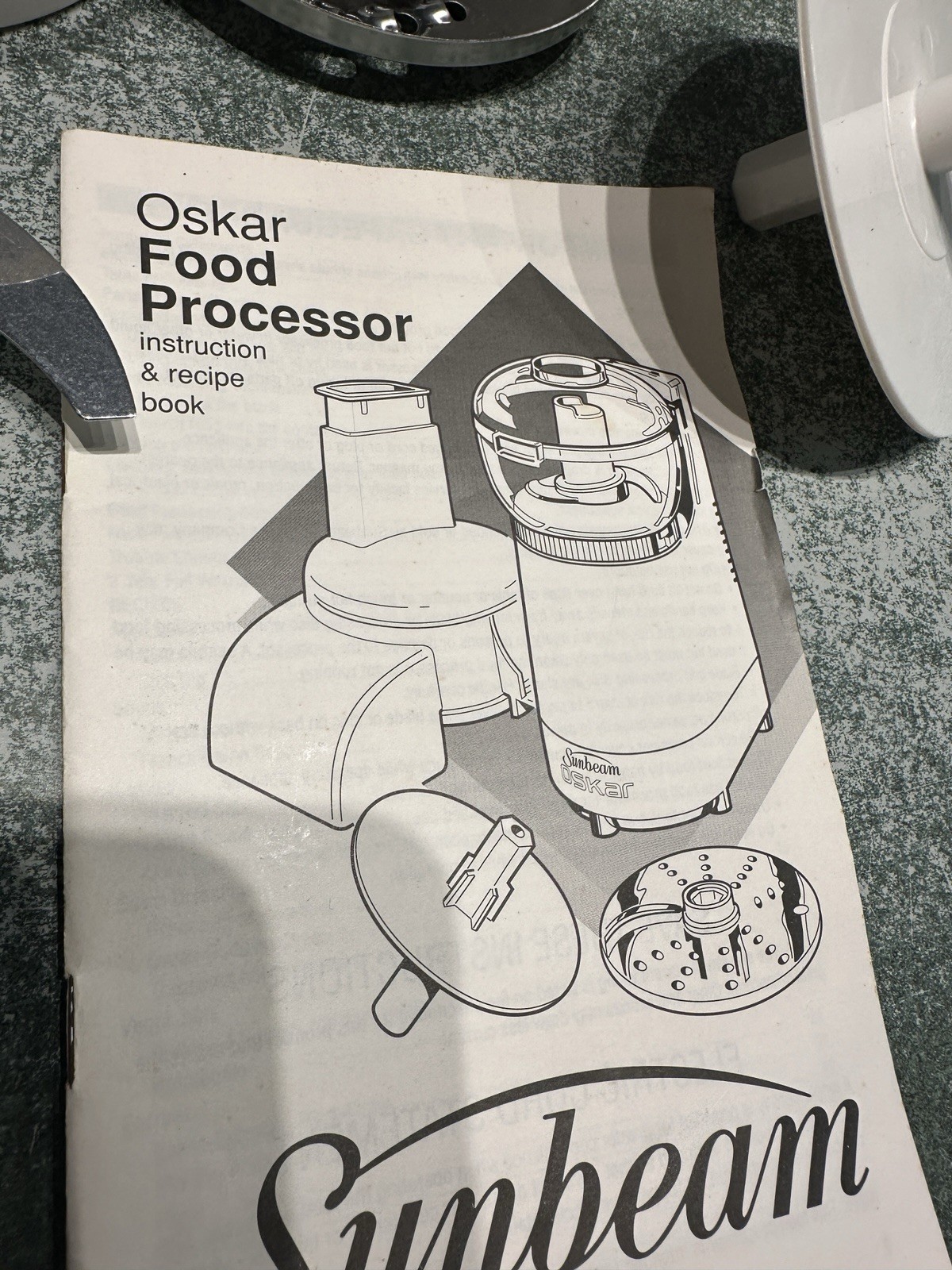 Sunbeam Oskar Model 14181 (4817 Food Processor COMPLETE & TESTED -Similar 14081