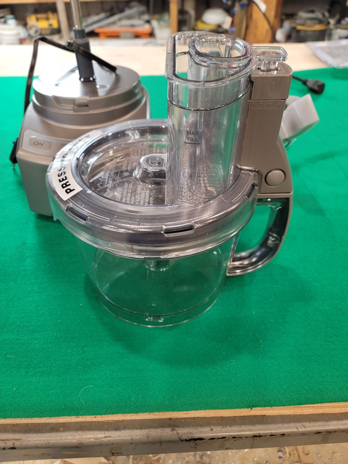 Cuisinart Elite Diecast Collection 12-Cup Food Processor Model CFP-24DCNPC Works