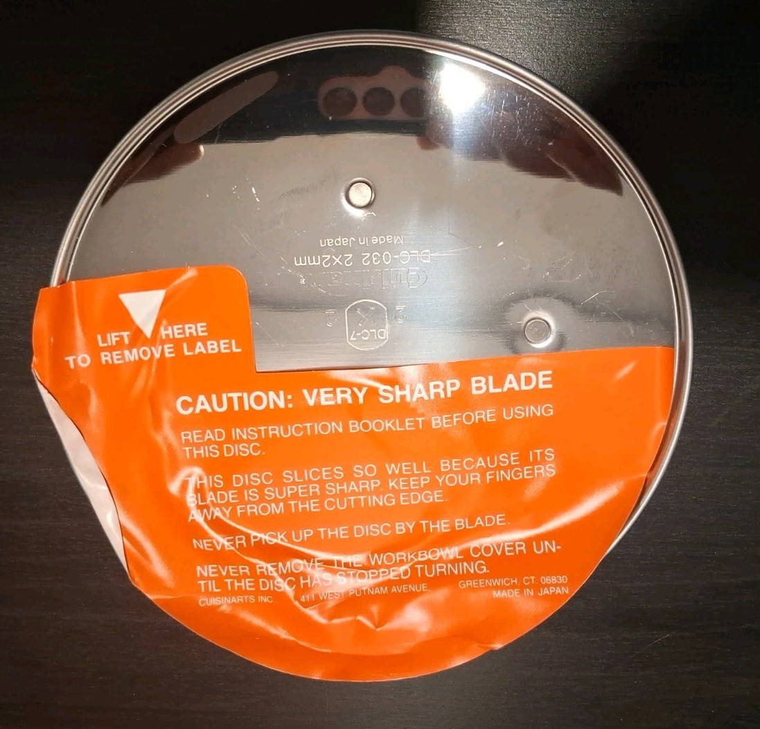 DLC-032 2×2 mm Julienne Disc Replacement Blade for CUISINEART DLC-7 Series NEW