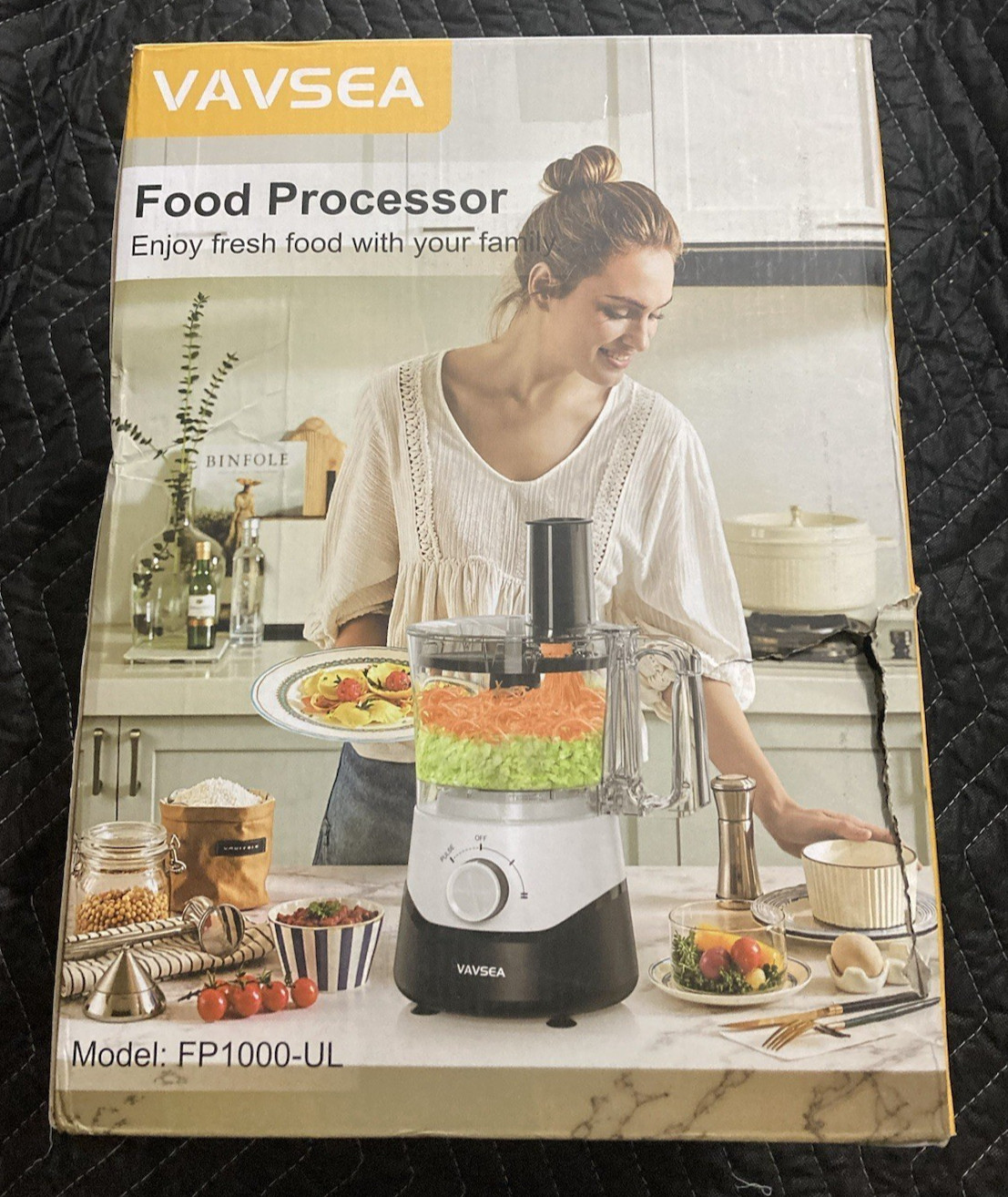 VAVSEA 8 Cup Food Processor and Vegetable Chopper