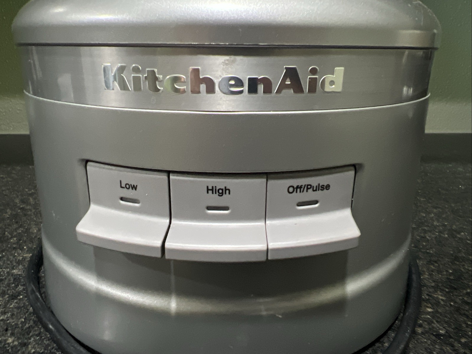 Kitchen Aid 13 Cup Food Processor Base Only Model SILVER KFP1318CU